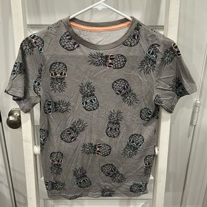 Grey Boys Youth Sz Medium (10/12) Short Sleeve Graphic Tee by Arizona Jeans Co.